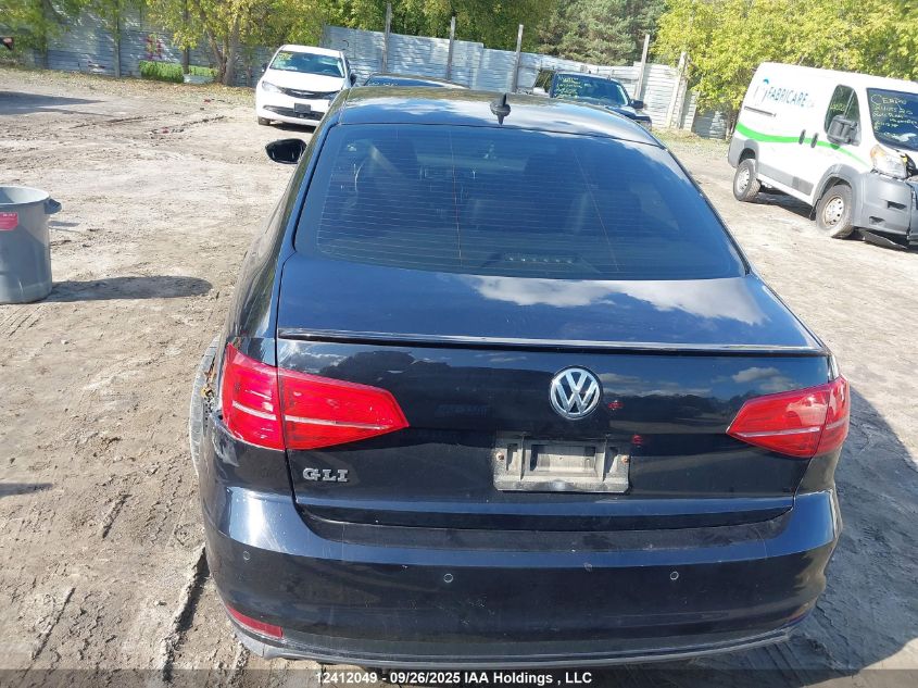 2016 Volkswagen Jetta Gli/Gli Autobahn VIN: 3VW5S7AJ9GM220015 Lot: 12412049