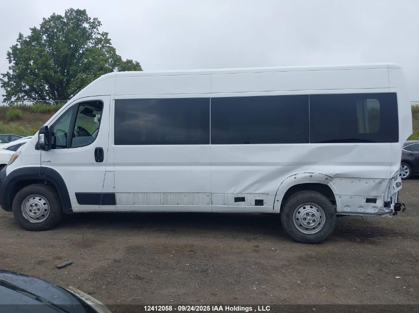 2023 Ram Promaster 3500 3500 High VIN: 3C6MRVUG9PE523389 Lot: 12412058