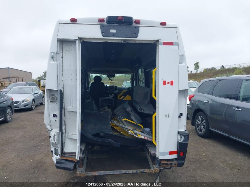 2023 Ram Promaster 3500 3500 High VIN: 3C6MRVUG9PE523389 Lot: 12412058