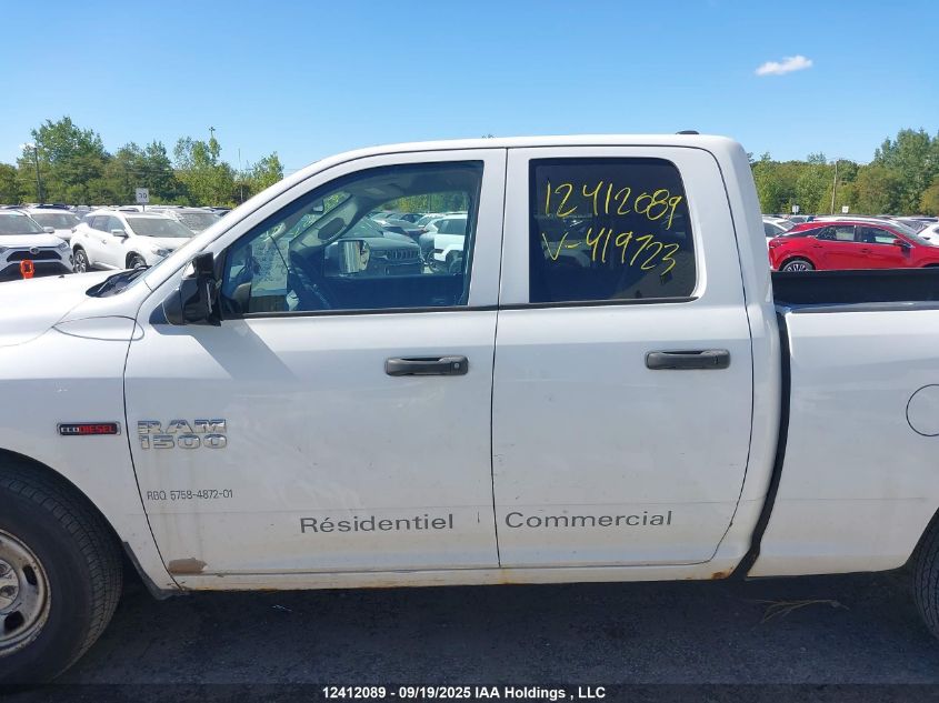 2016 Ram 1500 St VIN: 1C6RR7FMXGS419723 Lot: 12412089