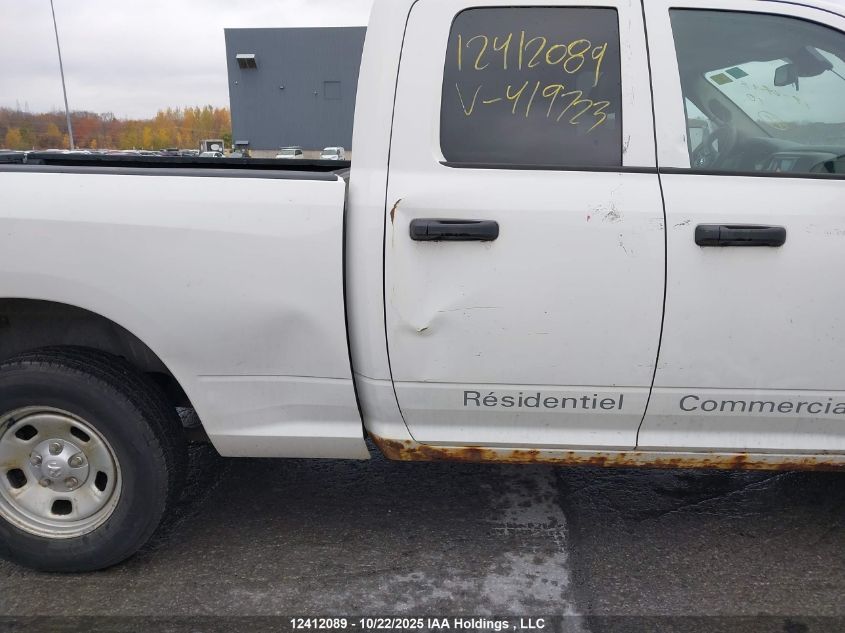 2016 Ram 1500 St VIN: 1C6RR7FMXGS419723 Lot: 12412089