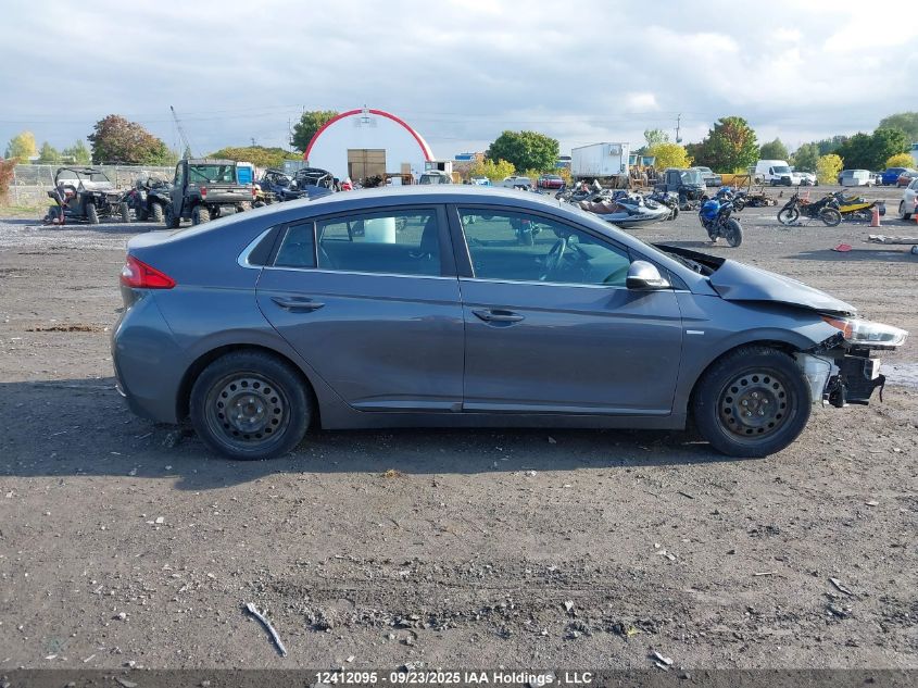 2018 Hyundai Ioniq VIN: KMHC65LD0JU079294 Lot: 12412095