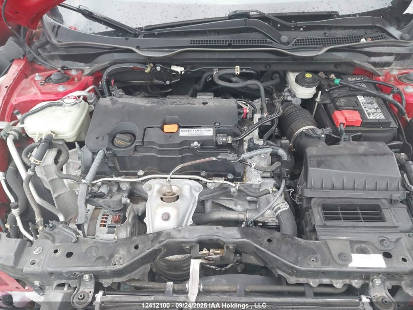 2021 Honda Civic Ex 4Dr VIN: 2HGFC2F76MH002002 Lot: 12412100