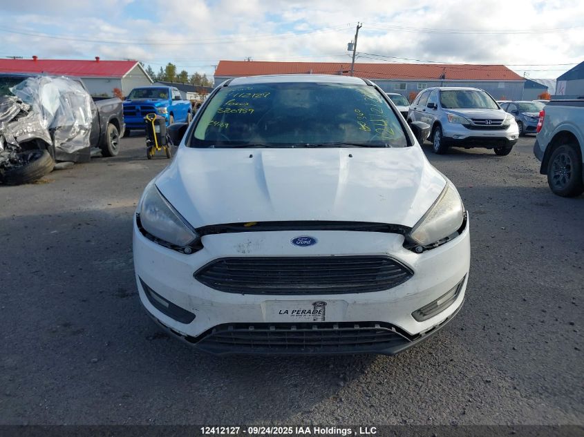 2017 Ford Focus Sel VIN: 1FADP3M29HL320959 Lot: 12412127