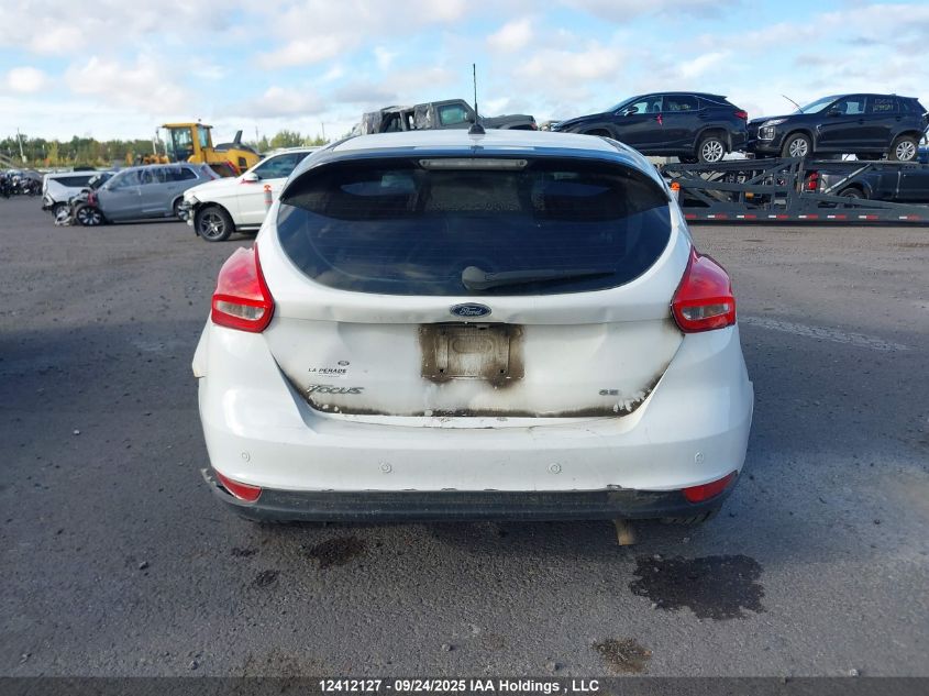 2017 Ford Focus Sel VIN: 1FADP3M29HL320959 Lot: 12412127