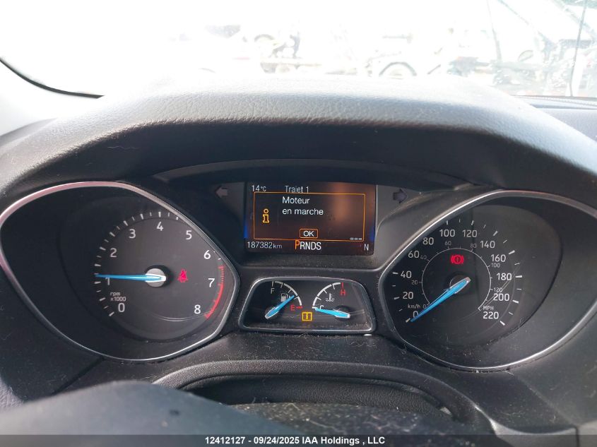 2017 Ford Focus Sel VIN: 1FADP3M29HL320959 Lot: 12412127