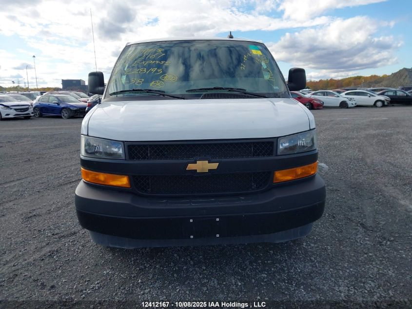 2024 Chevrolet Express G2500 VIN: 1GCWGBFP6R1228193 Lot: 12412167