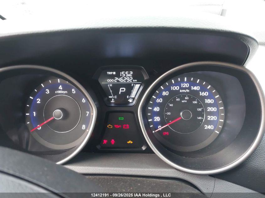 2013 Hyundai Elantra Gl VIN: 5NPDH4AE1DH335708 Lot: 12412191