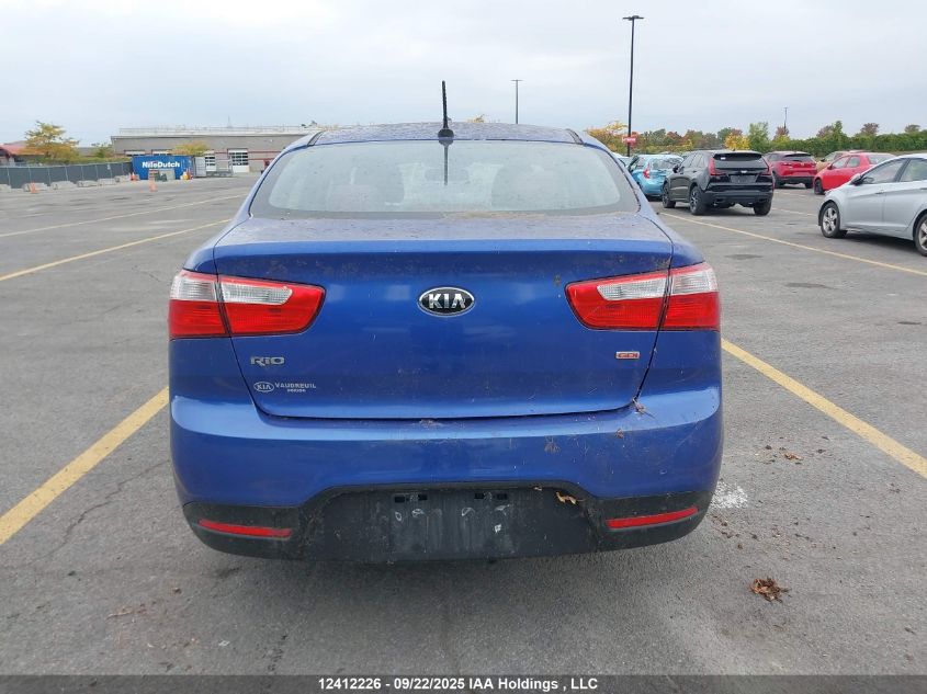 2015 Kia Rio Lx VIN: KNADM4A38F6432182 Lot: 12412226