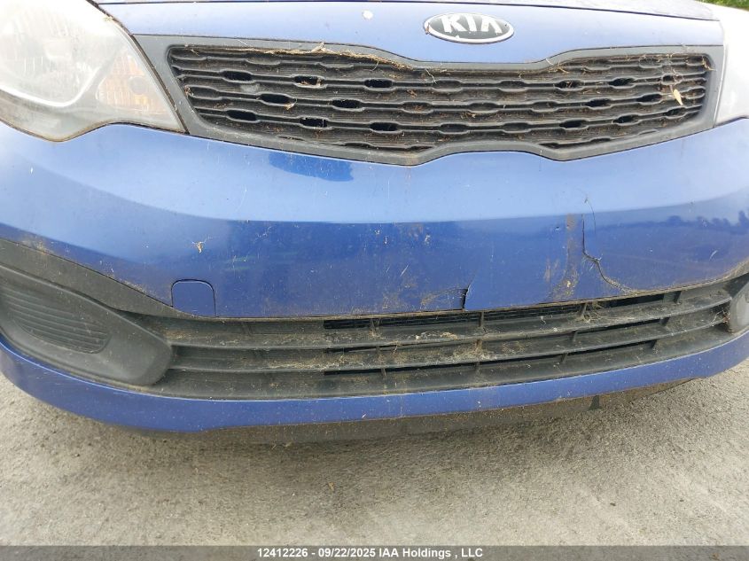 2015 Kia Rio Lx VIN: KNADM4A38F6432182 Lot: 12412226