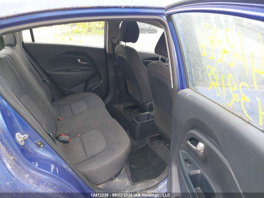 2015 Kia Rio Lx VIN: KNADM4A38F6432182 Lot: 12412226