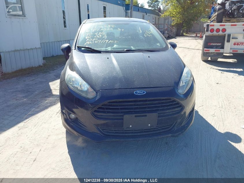 2016 Ford Fiesta Se VIN: 3FADP4EJXGM175486 Lot: 12412235