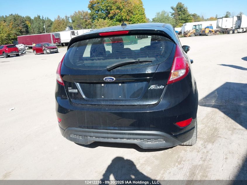 2016 Ford Fiesta Se VIN: 3FADP4EJXGM175486 Lot: 12412235