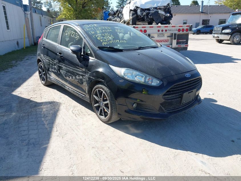 2016 Ford Fiesta Se VIN: 3FADP4EJXGM175486 Lot: 12412235