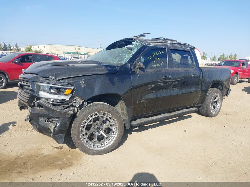 1C6SRFLTXKN564386 2019 RAM 1500 photo no. 2