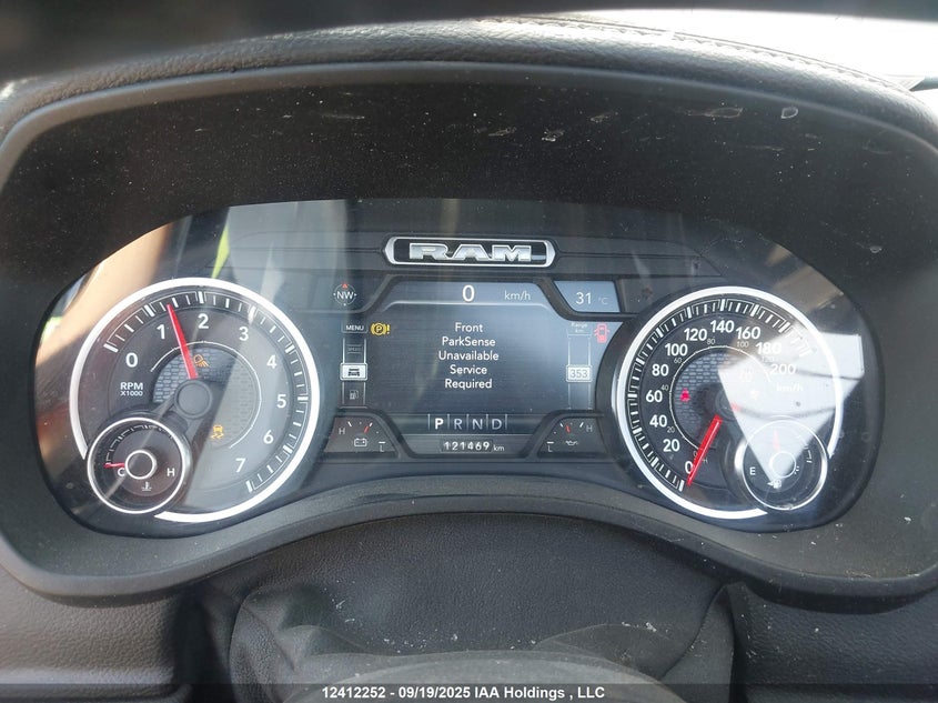 1C6SRFLTXKN564386 2019 RAM 1500 photo no. 7