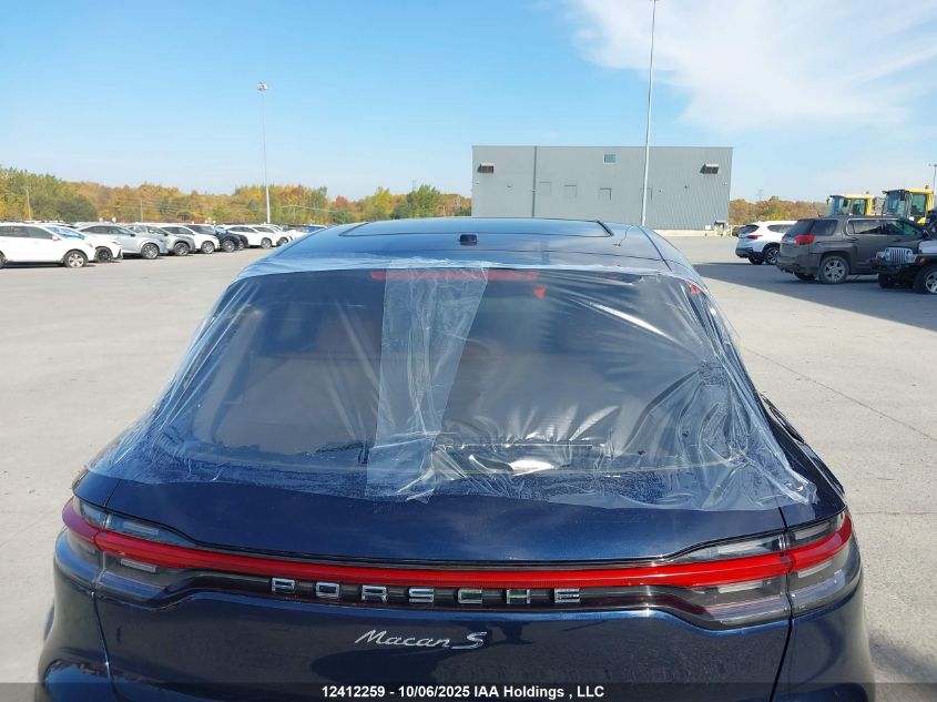 2019 Porsche Macan S VIN: WP1AB2A5XKLB33191 Lot: 12412259