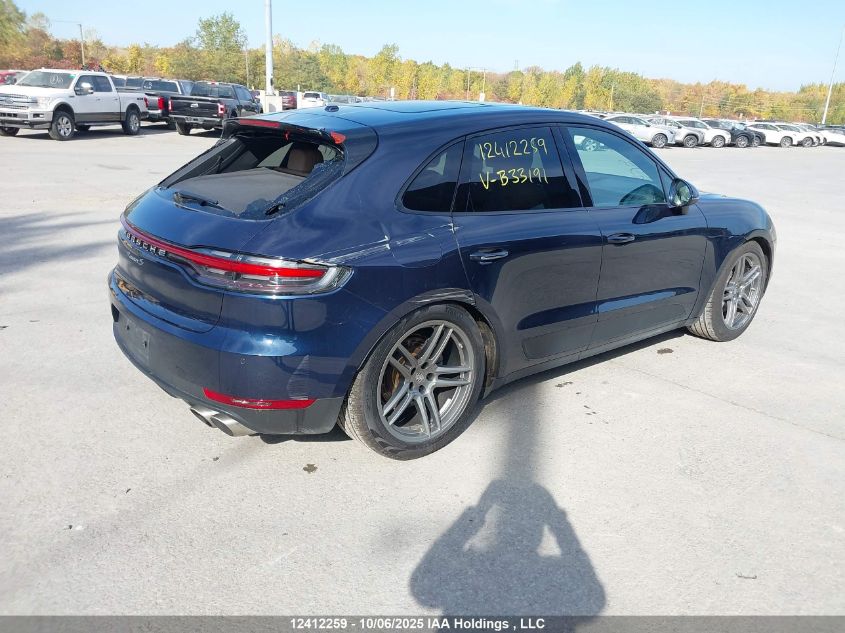 2019 Porsche Macan S VIN: WP1AB2A5XKLB33191 Lot: 12412259