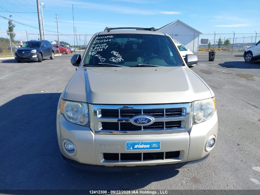 2010 Ford Escape Xlt VIN: 1FMCU9DG8AKD03509 Lot: 12412300