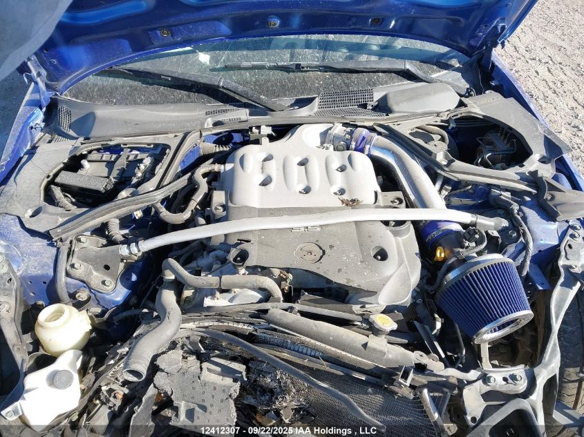 2005 Nissan 350Z Coupe VIN: JN1AZ34E45M652382 Lot: 12412307