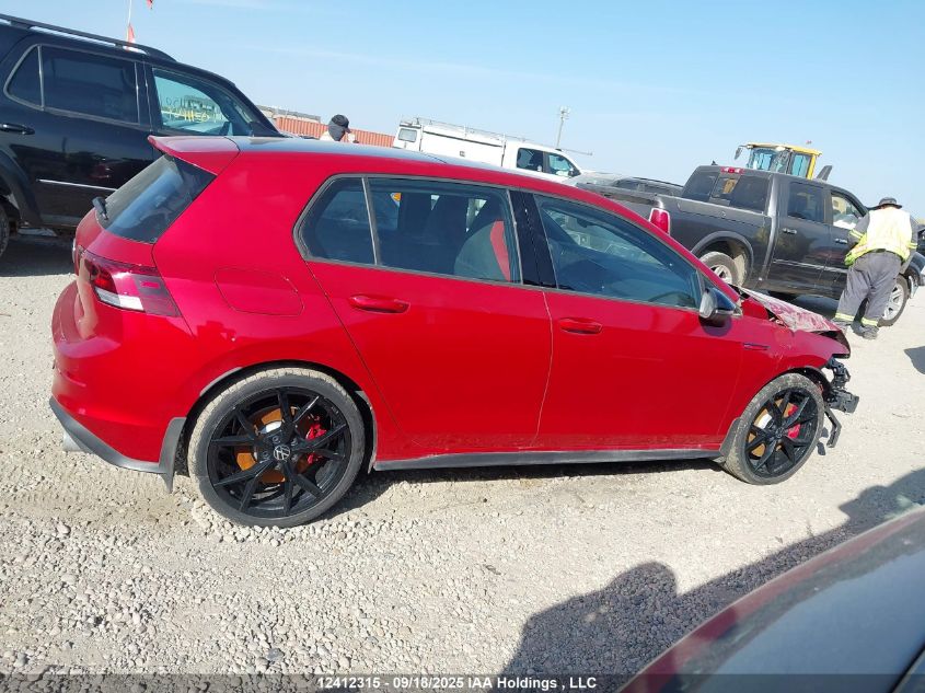 2024 Volkswagen Golf Gti 380 Autobahn VIN: WVWSA7CD9RW231373 Lot: 12412315