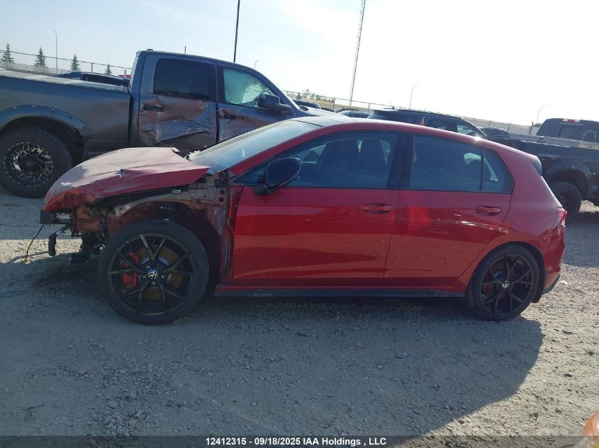 2024 Volkswagen Golf Gti 380 Autobahn VIN: WVWSA7CD9RW231373 Lot: 12412315