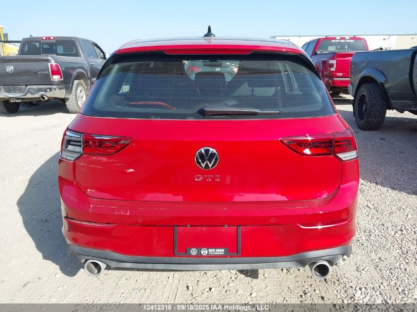 2024 Volkswagen Golf Gti 380 Autobahn VIN: WVWSA7CD9RW231373 Lot: 12412315
