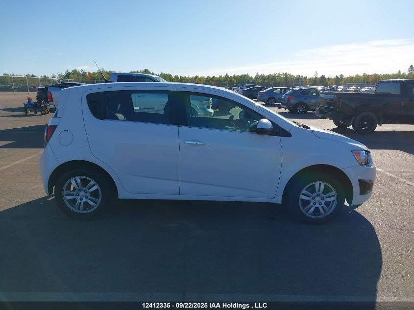 2013 Chevrolet Sonic Lt Auto VIN: 1G1JC6EH2D4237545 Lot: 12412335