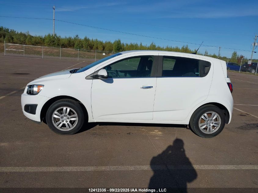 2013 Chevrolet Sonic Lt Auto VIN: 1G1JC6EH2D4237545 Lot: 12412335