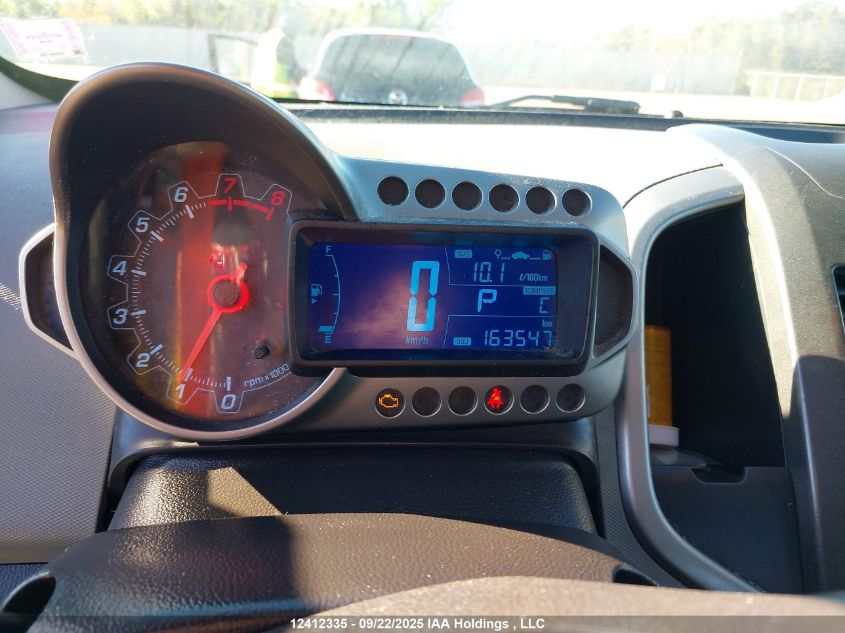 2013 Chevrolet Sonic Lt Auto VIN: 1G1JC6EH2D4237545 Lot: 12412335