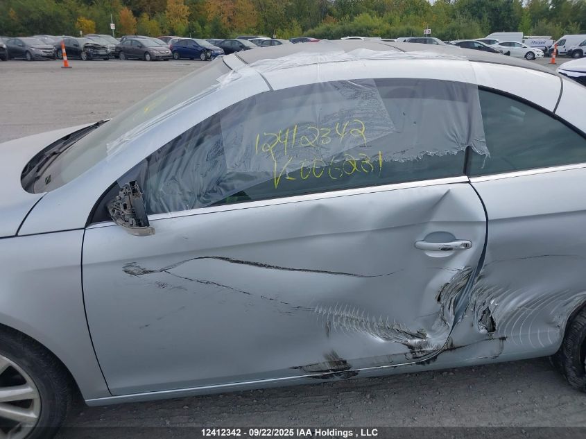 2007 Volkswagen Eos VIN: WVWFA71F37V006231 Lot: 12412342