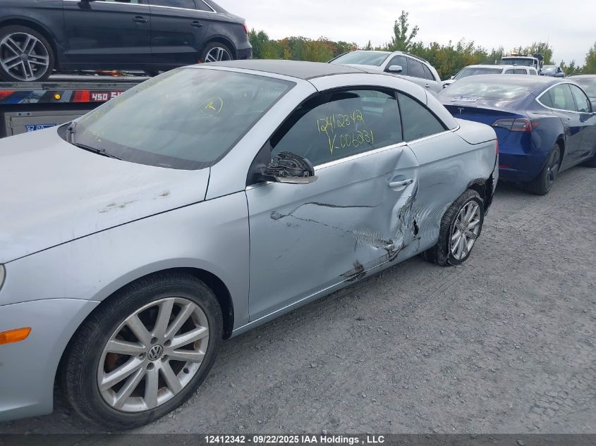 2007 Volkswagen Eos VIN: WVWFA71F37V006231 Lot: 12412342