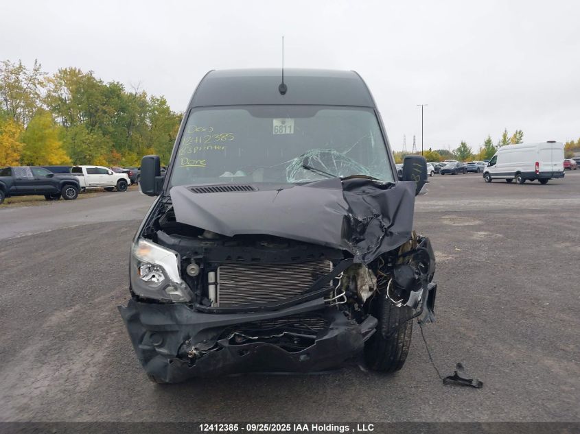 2018 Mercedes-Benz Sprinter 2500 VIN: WD3BE8CD4JP632090 Lot: 12412385