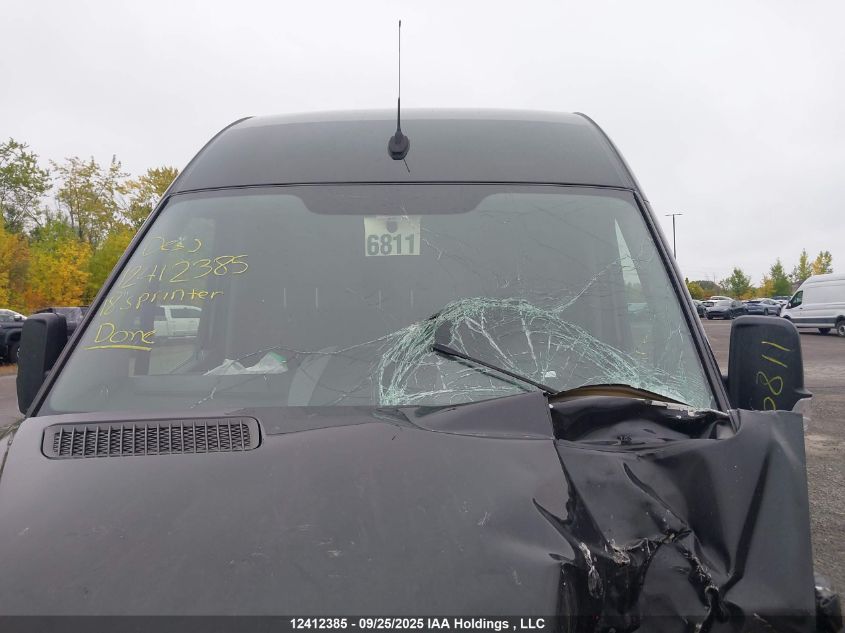 2018 Mercedes-Benz Sprinter 2500 VIN: WD3BE8CD4JP632090 Lot: 12412385