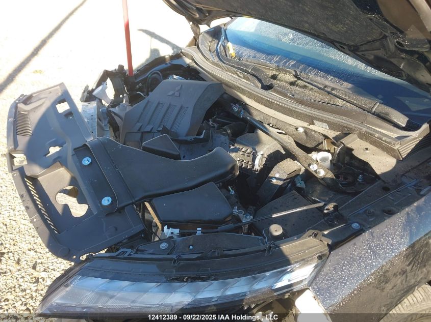 2025 Mitsubishi Eclipse Cross Es VIN: JA4ATUAA2SZ620061 Lot: 12412389