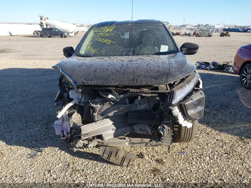 2025 Mitsubishi Eclipse Cross Es VIN: JA4ATUAA2SZ620061 Lot: 12412389