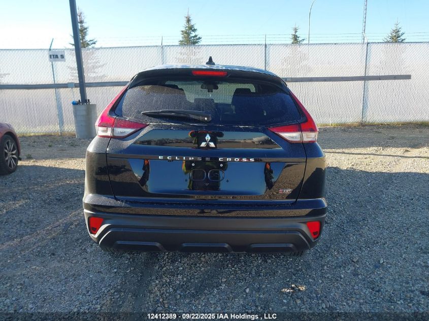 2025 Mitsubishi Eclipse Cross Es VIN: JA4ATUAA2SZ620061 Lot: 12412389