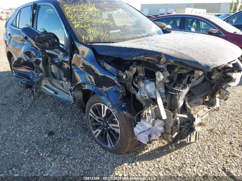 2025 Mitsubishi Eclipse Cross Es VIN: JA4ATUAA2SZ620061 Lot: 12412389