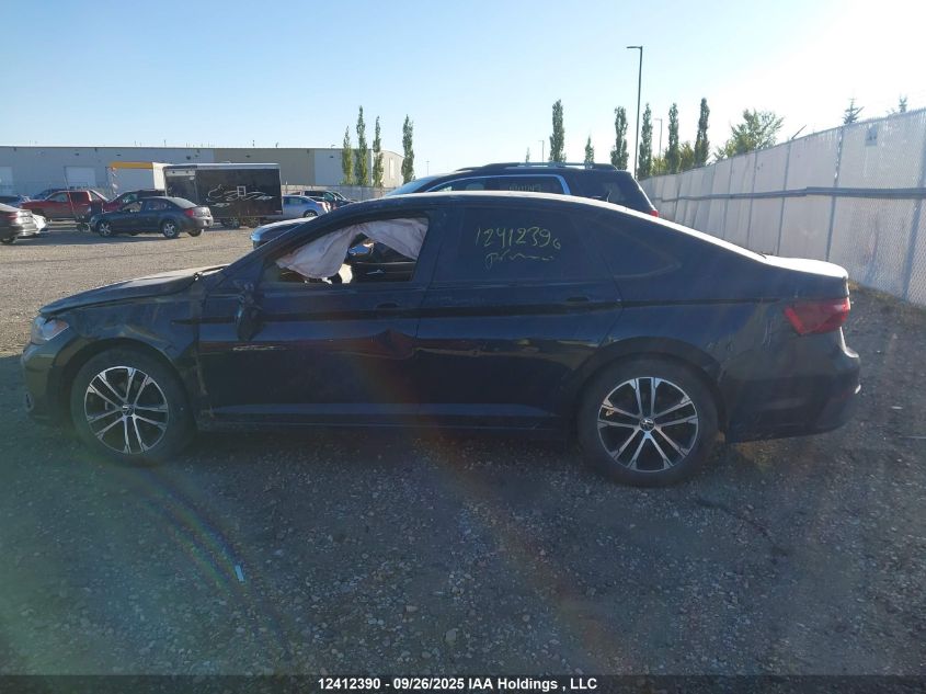 2022 Volkswagen Jetta Comfortline VIN: 3VWSM7BU9NM034140 Lot: 12412390