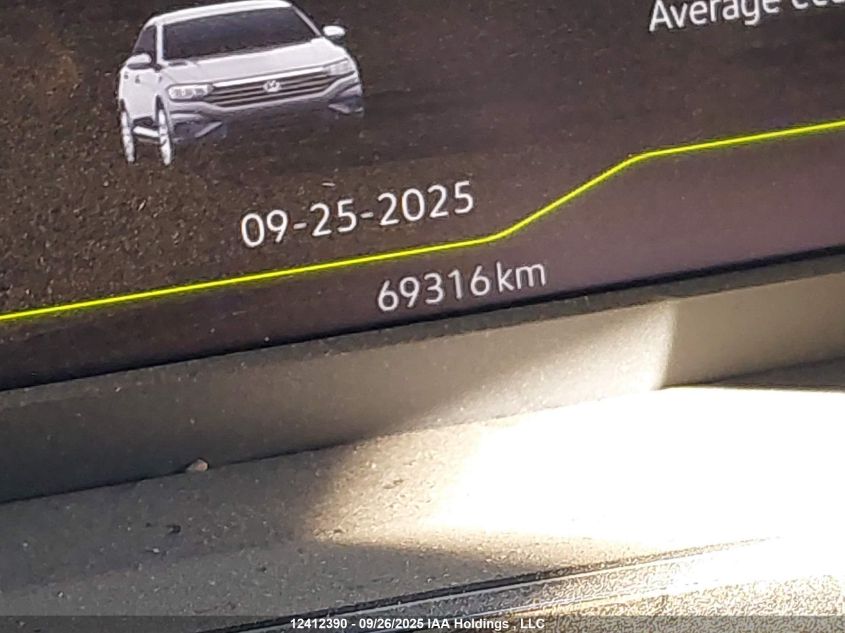 2022 Volkswagen Jetta Comfortline VIN: 3VWSM7BU9NM034140 Lot: 12412390