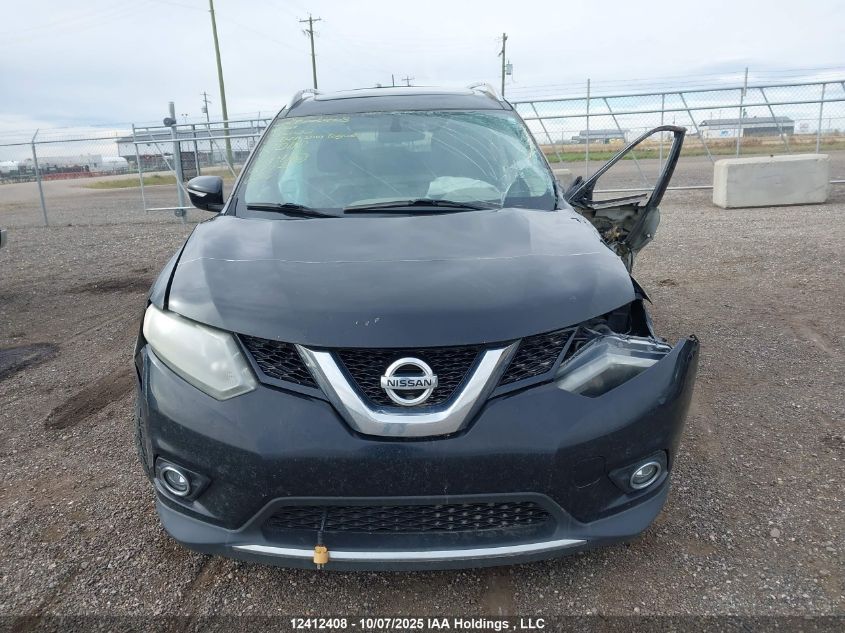 2014 Nissan Rogue S/Sl/Sv VIN: 5N1AT2MV6EC816032 Lot: 12412408