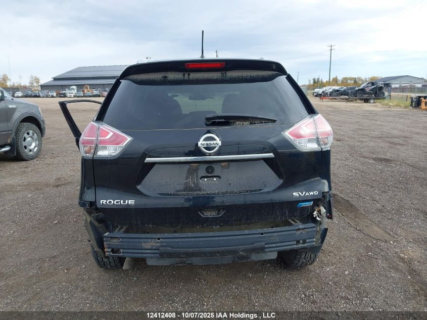 2014 Nissan Rogue S/Sl/Sv VIN: 5N1AT2MV6EC816032 Lot: 12412408