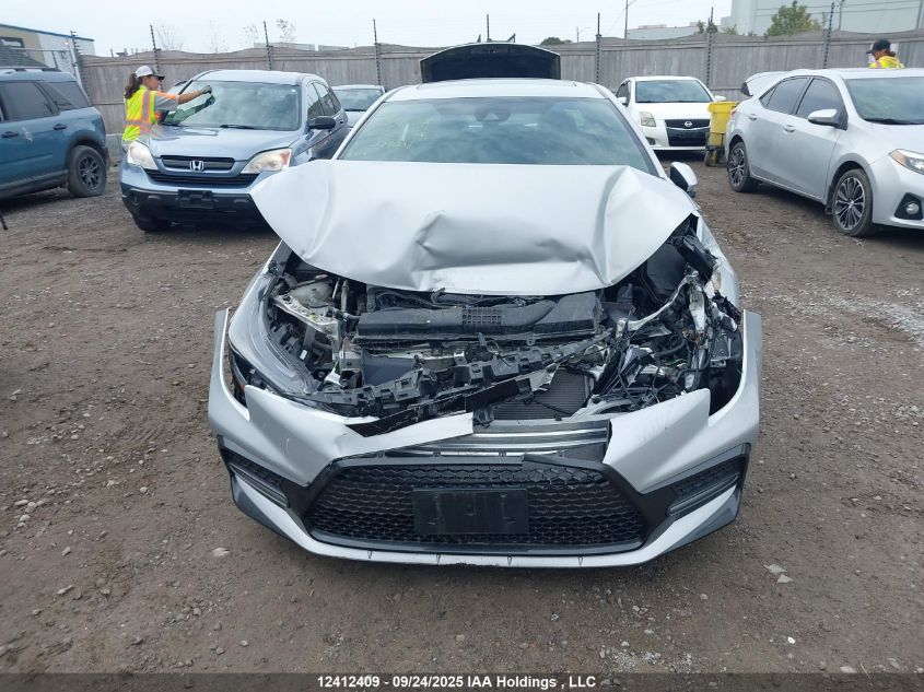 2020 Toyota Corolla Se/Xse VIN: 5YFB4RBE6LP009001 Lot: 12412409