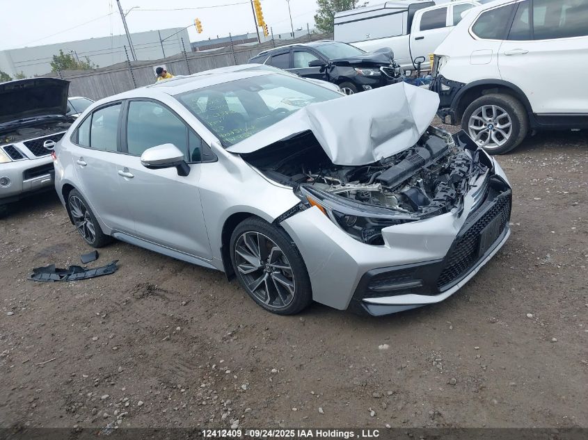 2020 Toyota Corolla Se/Xse VIN: 5YFB4RBE6LP009001 Lot: 12412409