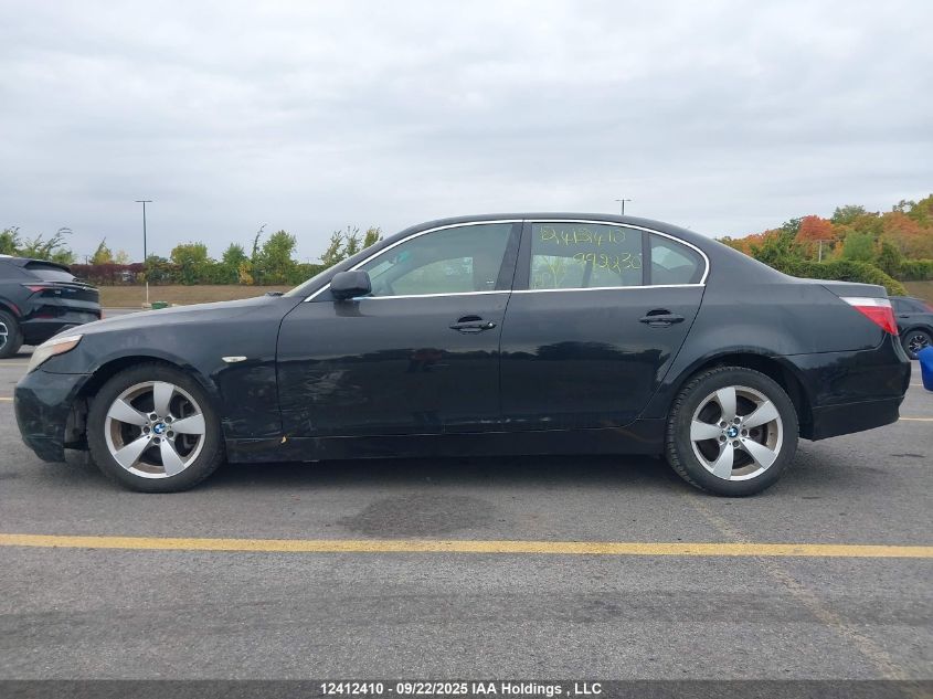 2006 BMW 525I VIN: WBANE53526B992230 Lot: 12412410