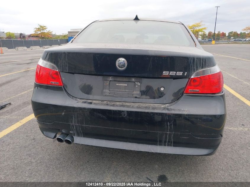 2006 BMW 525I VIN: WBANE53526B992230 Lot: 12412410