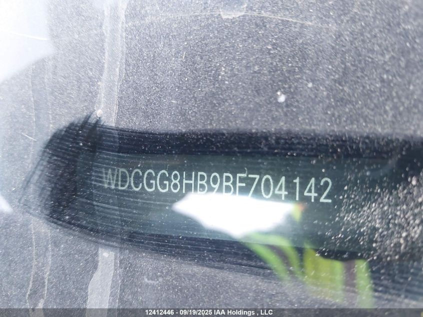 2011 Mercedes-Benz Glk 350 4Matic VIN: WDCGG8HB9BF704142 Lot: 12412446