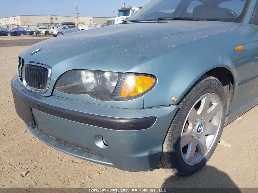 2003 BMW 325I VIN: WBAEV33453KL87478 Lot: 12412501