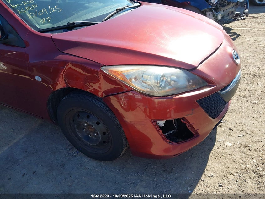 2010 Mazda 3 I VIN: JM1BL1SF4A1110472 Lot: 12412523