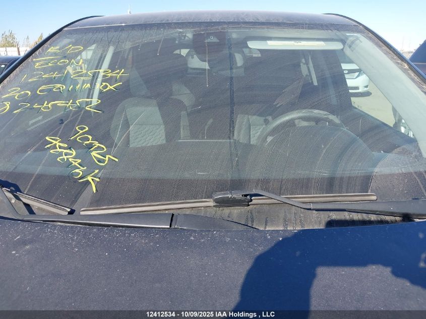 2020 Chevrolet Equinox Lt VIN: 2GNAXUEVXL6245452 Lot: 12412534